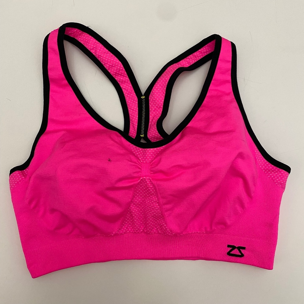 Zensah Pink Sports Bra XL